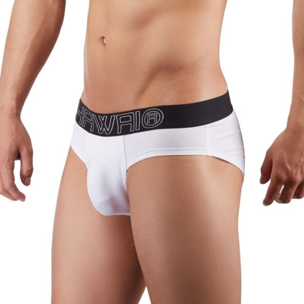 Hawai Hip Brief Underwear White XL NWT